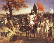 Eugene Delacroix Moroccan Chieftain Receiving Tribute Germany oil painting artist